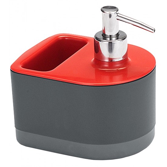 Porta Detergente e Bucha Vermelho